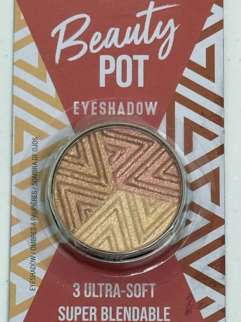 LA Colors Beauty Pot Eyeshadow Trifecta Shimmer Palette New